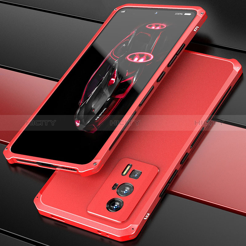 Custodia Lusso Alluminio Cover 360 Gradi P01 per Xiaomi Redmi K60 5G