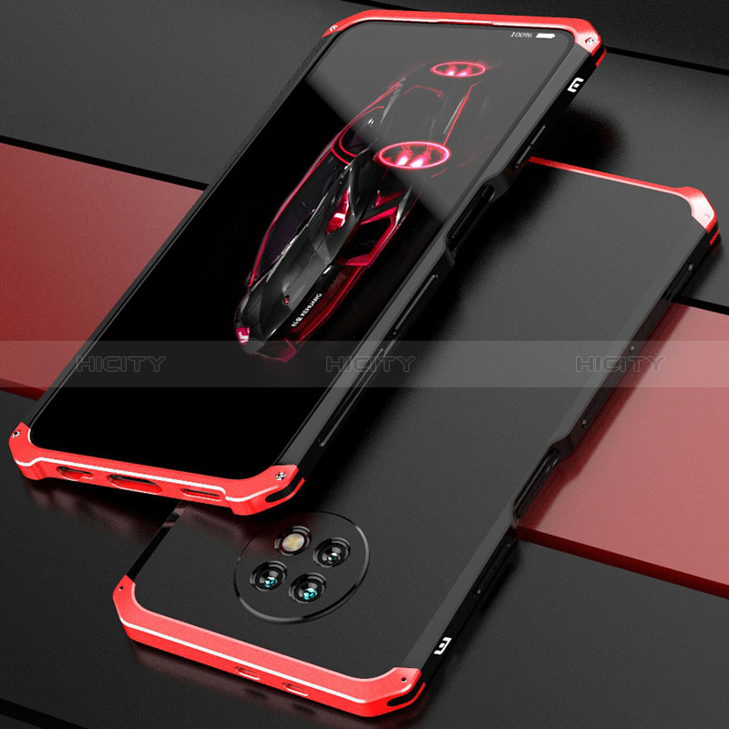 Custodia Lusso Alluminio Cover 360 Gradi P01 per Xiaomi Redmi Note 9 5G