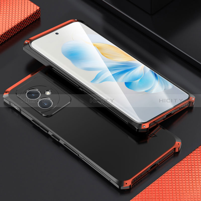 Custodia Lusso Alluminio Cover 360 Gradi per Huawei Honor 100 5G