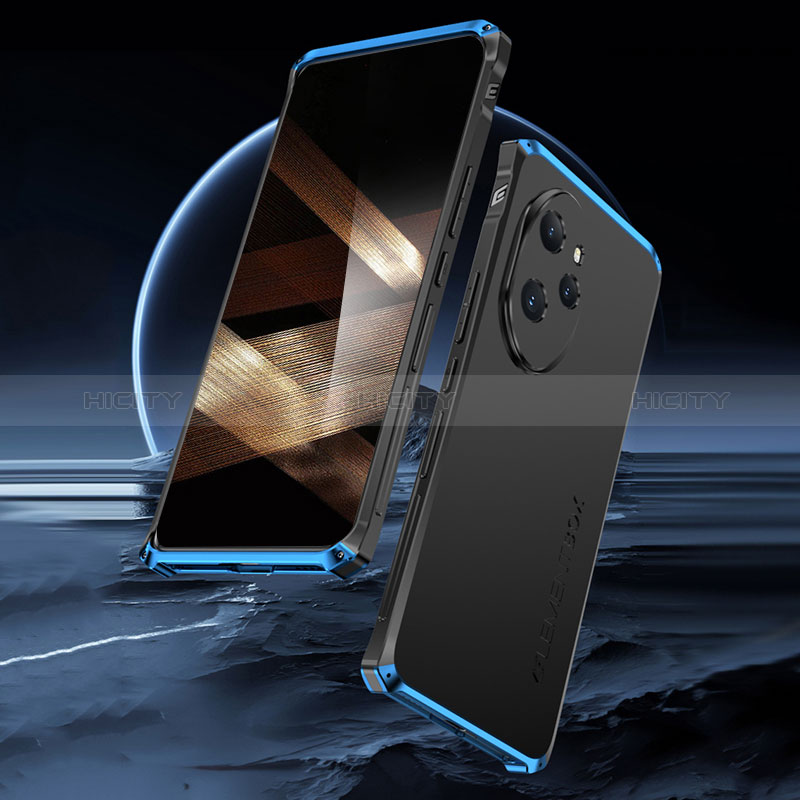 Custodia Lusso Alluminio Cover 360 Gradi per Huawei Honor 100 Pro 5G