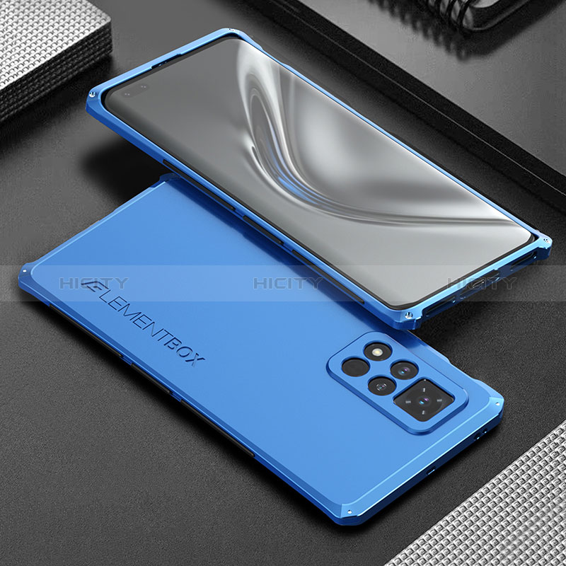 Custodia Lusso Alluminio Cover 360 Gradi per Huawei Honor V40 5G