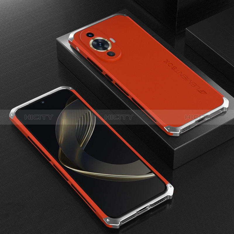 Custodia Lusso Alluminio Cover 360 Gradi per Huawei Nova 11