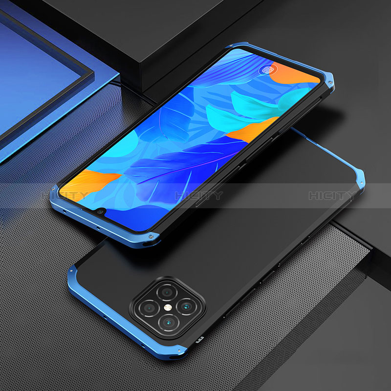 Custodia Lusso Alluminio Cover 360 Gradi per Huawei Nova 8 SE 4G