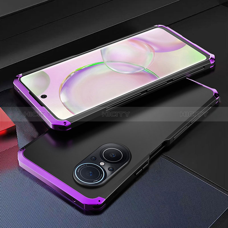 Custodia Lusso Alluminio Cover 360 Gradi per Huawei Nova 9 SE