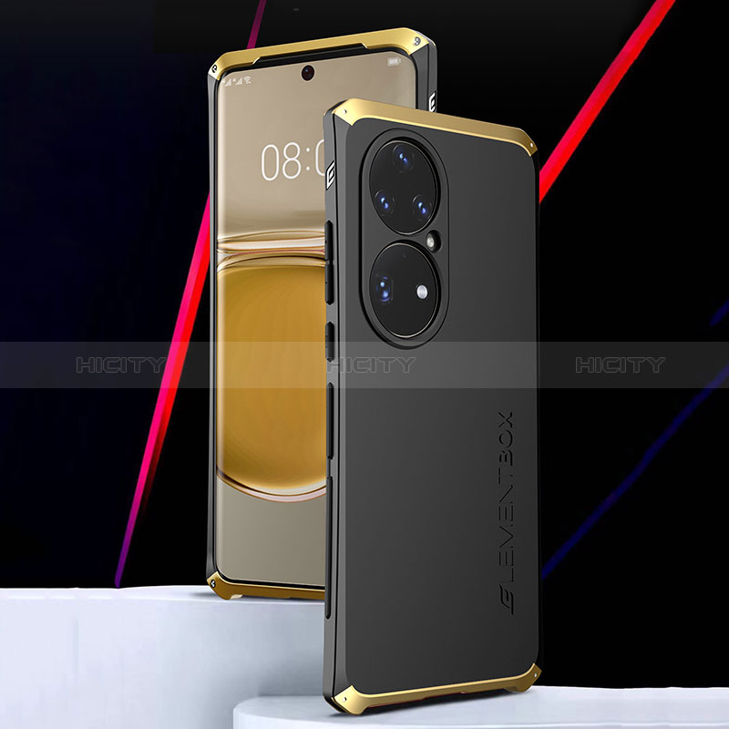 Custodia Lusso Alluminio Cover 360 Gradi per Huawei P50