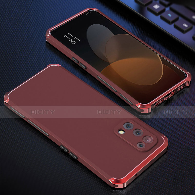 Custodia Lusso Alluminio Cover 360 Gradi per Oppo Reno5 5G