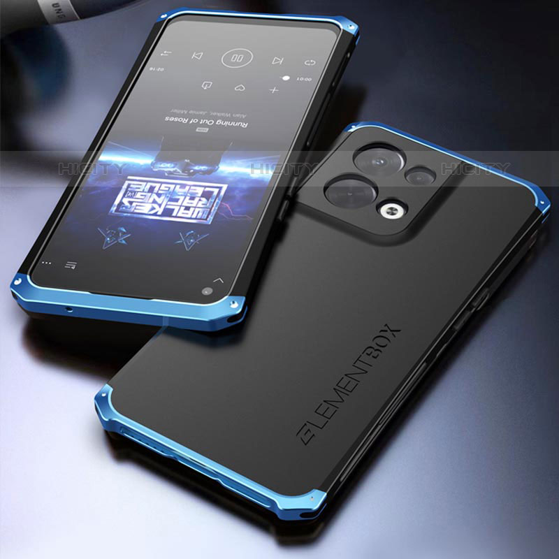 Custodia Lusso Alluminio Cover 360 Gradi per Oppo Reno9 5G