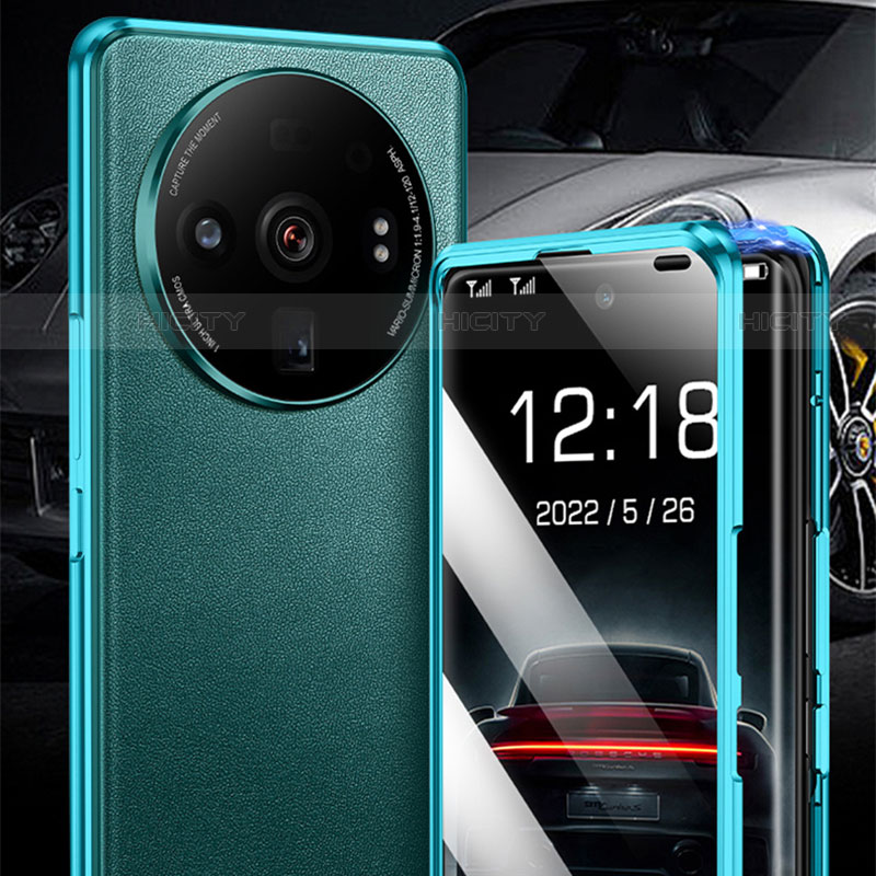 Custodia Lusso Alluminio Cover 360 Gradi per Xiaomi Mi 12 Ultra 5G