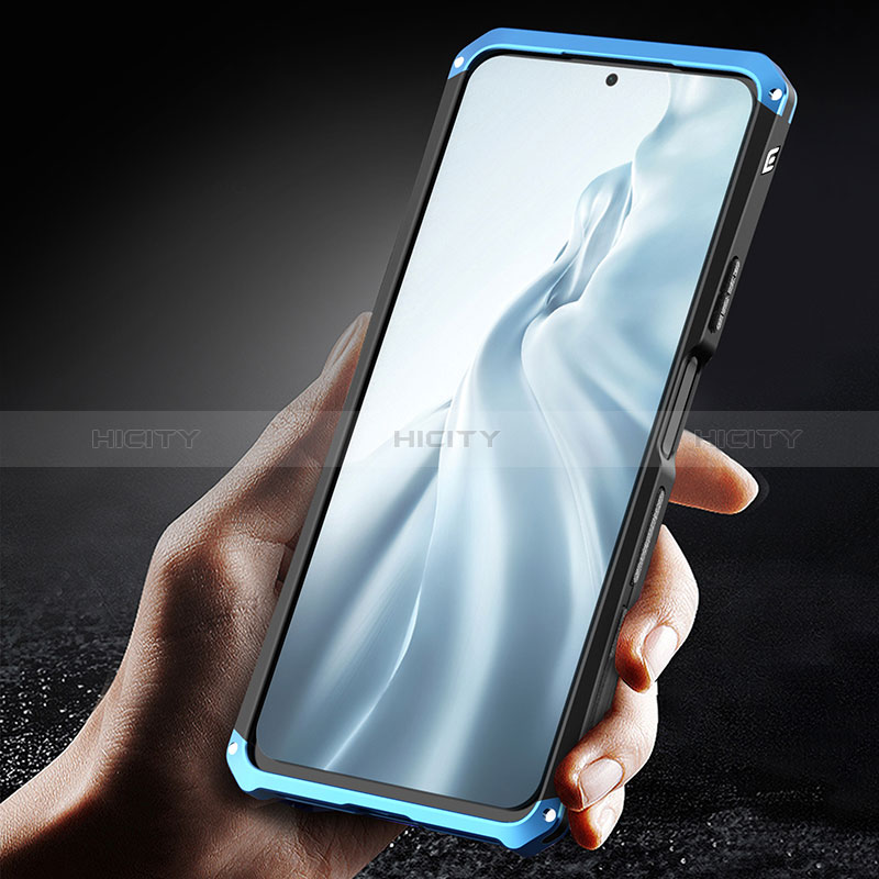 Custodia Lusso Alluminio Cover 360 Gradi per Xiaomi Poco F3 5G