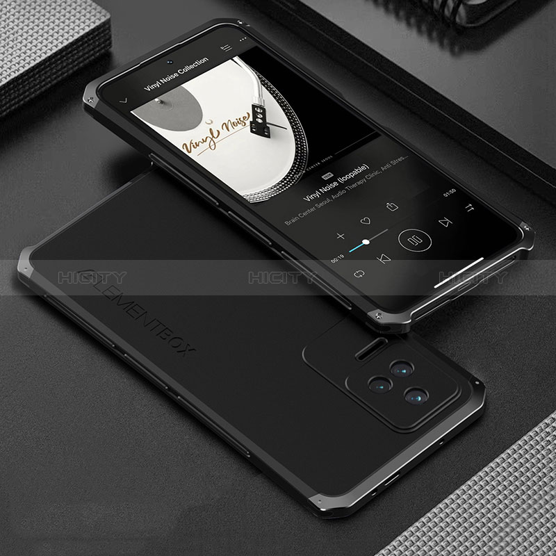 Custodia Lusso Alluminio Cover 360 Gradi per Xiaomi Poco F4 5G