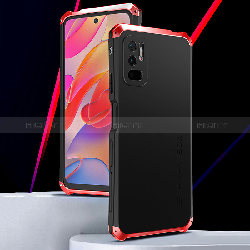 Custodia Lusso Alluminio Cover 360 Gradi per Xiaomi Redmi Note 10 JE 5G