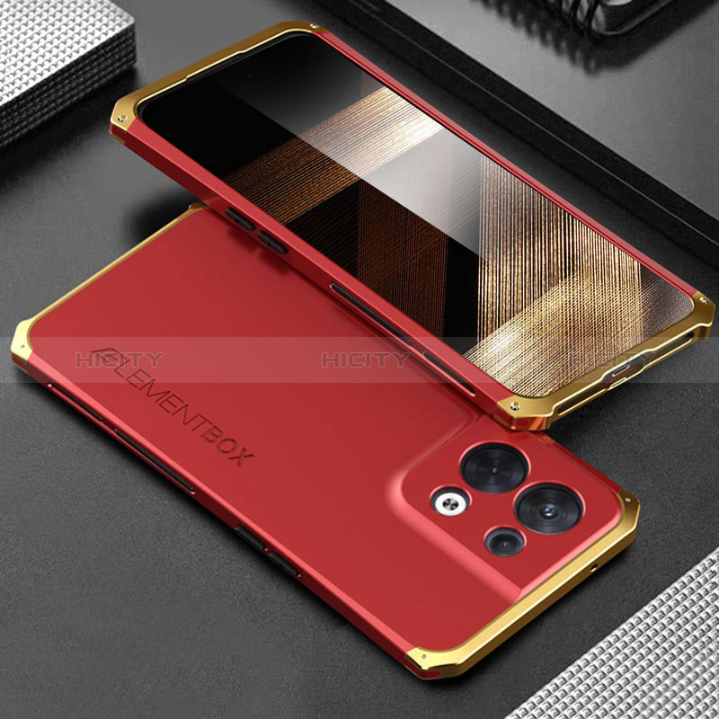 Custodia Lusso Alluminio Cover 360 Gradi per Xiaomi Redmi Note 13 5G