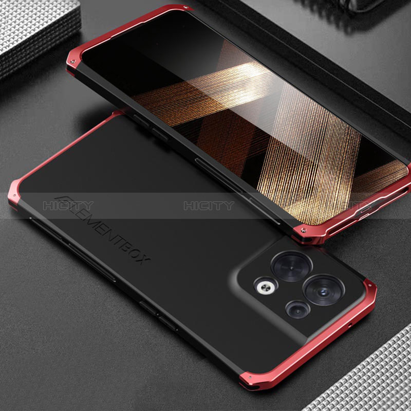 Custodia Lusso Alluminio Cover 360 Gradi per Xiaomi Redmi Note 13 5G