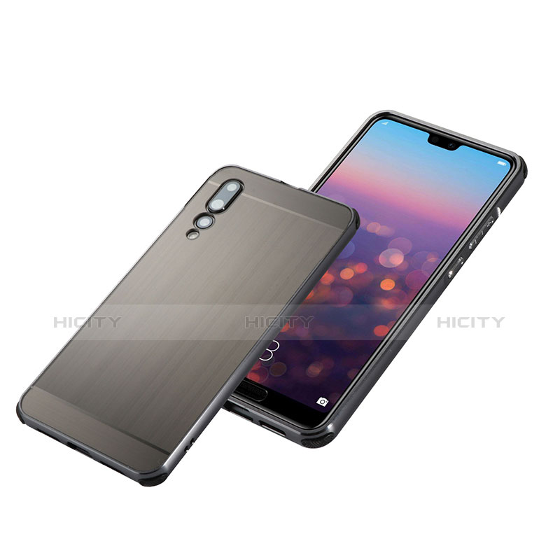 Custodia Lusso Alluminio Cover A01 per Huawei P20 Pro