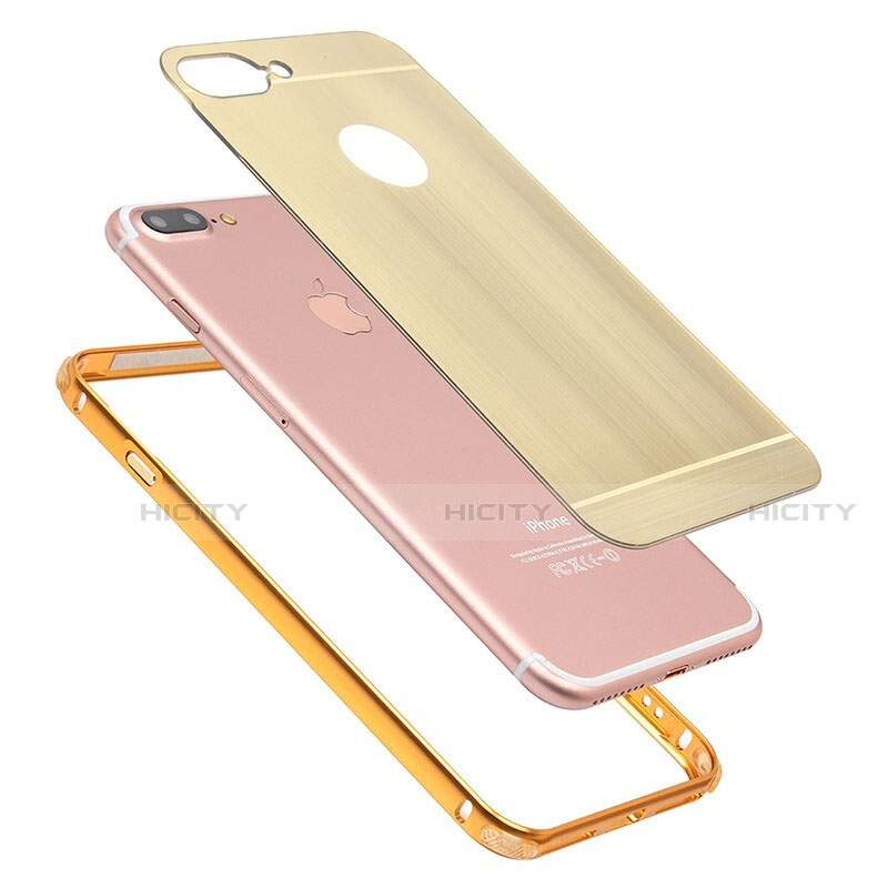 Custodia Lusso Alluminio Cover M01 per Apple iPhone 8 Plus