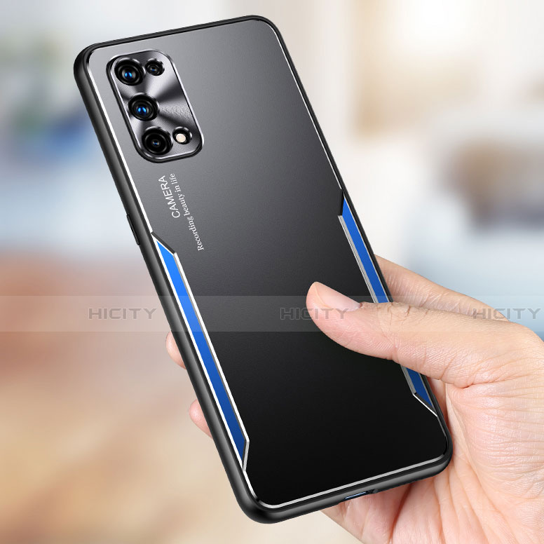 Custodia Lusso Alluminio Cover M01 per Realme Q2 Pro 5G