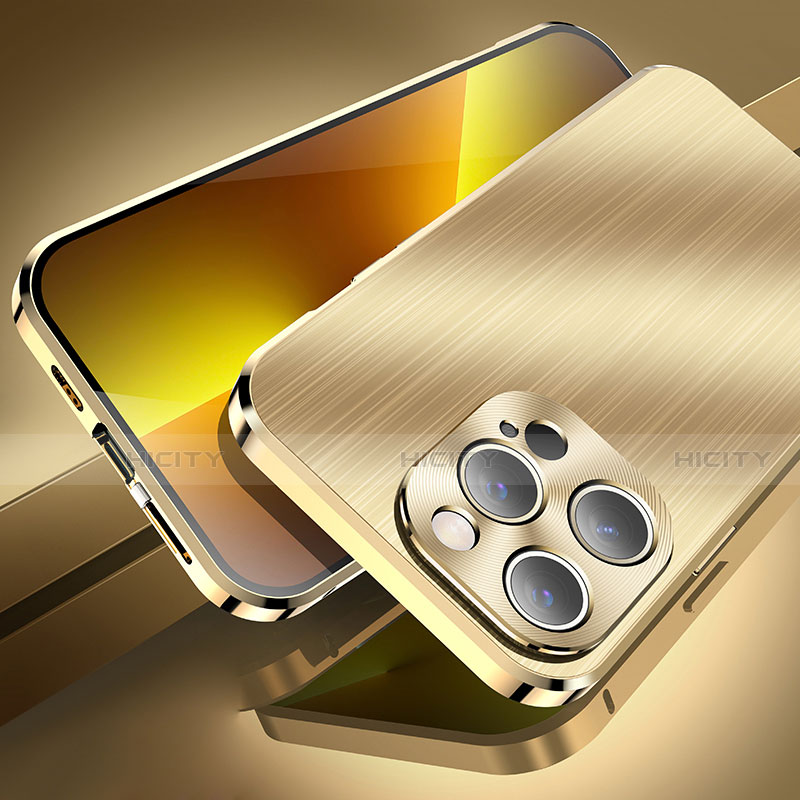 Custodia Lusso Alluminio Cover M06 per Apple iPhone 13 Pro Max