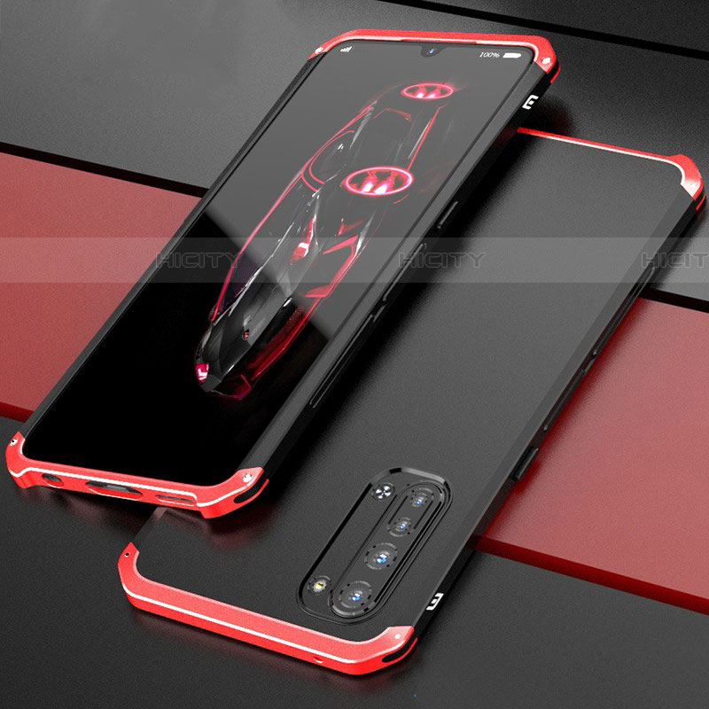 Custodia Lusso Alluminio Cover per Oppo Find X2 Lite