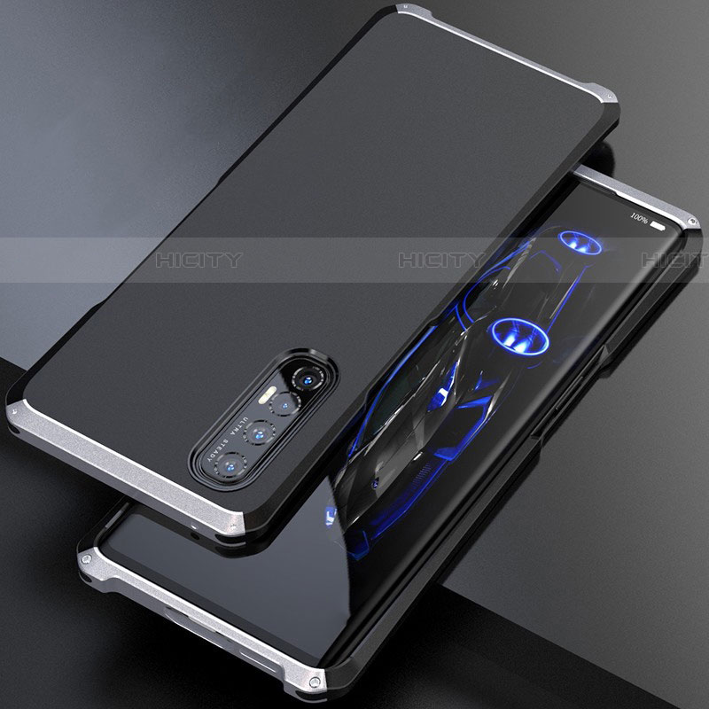 Custodia Lusso Alluminio Cover per Oppo Reno3 Pro