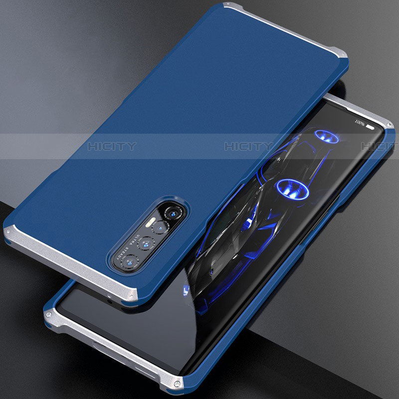 Custodia Lusso Alluminio Cover per Oppo Reno3 Pro