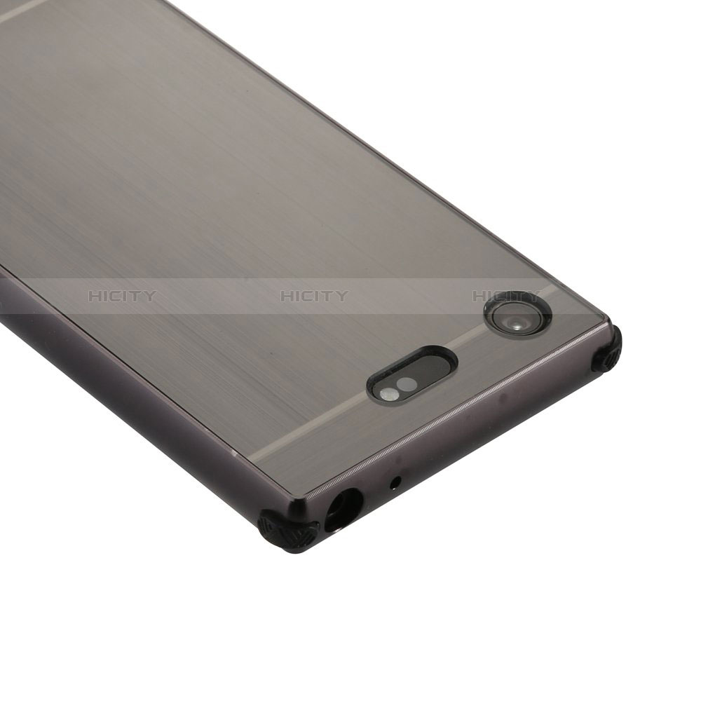 Custodia Lusso Alluminio Cover per Sony Xperia XZ1 Compact