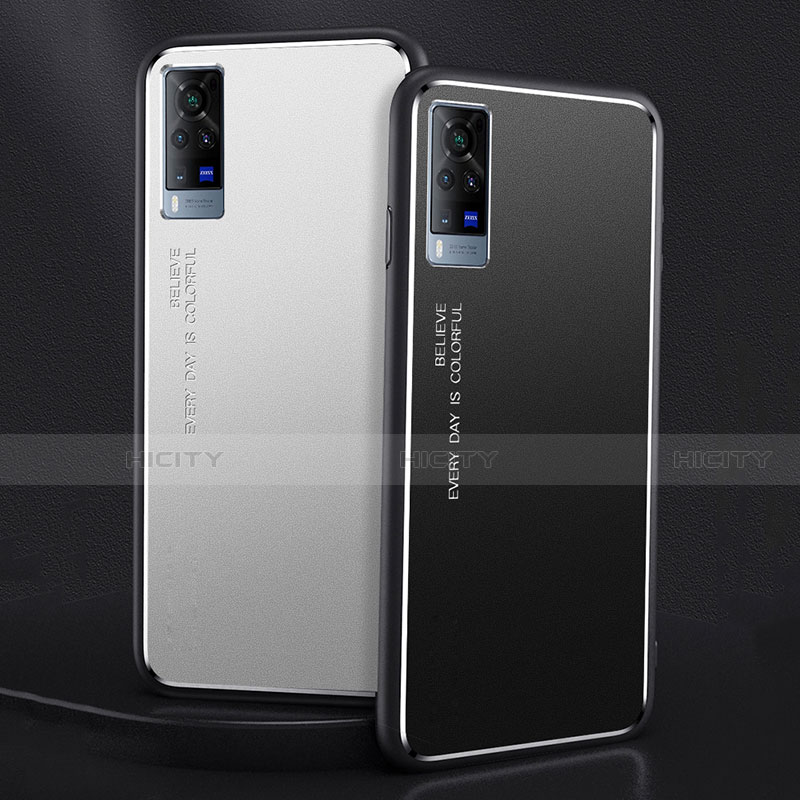 Custodia Lusso Alluminio Cover per Vivo X60 Pro 5G