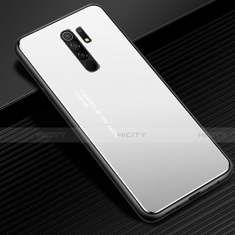 Custodia Lusso Alluminio Cover per Xiaomi Redmi 9