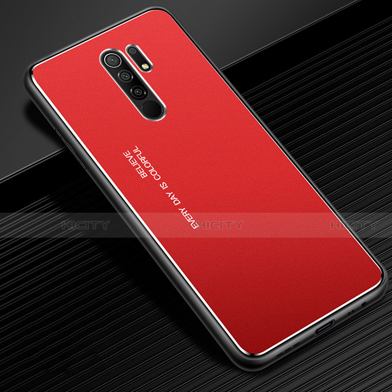 Custodia Lusso Alluminio Cover per Xiaomi Redmi 9