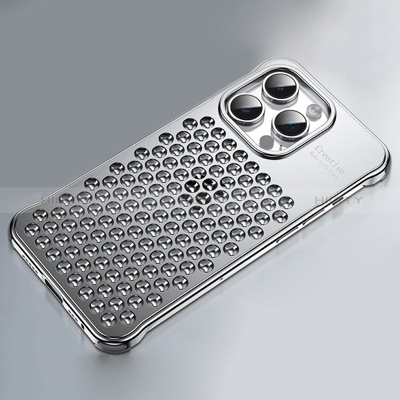 Custodia Lusso Alluminio Cover QC1 per Apple iPhone 13 Pro