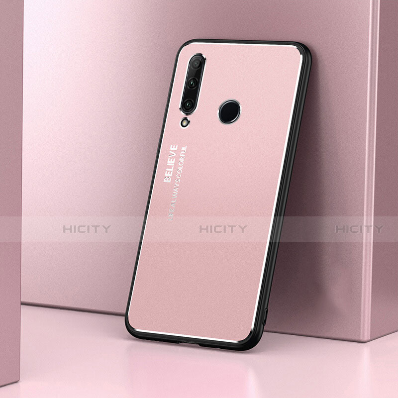 Custodia Lusso Alluminio Cover T01 per Huawei Honor 20i Oro Rosa