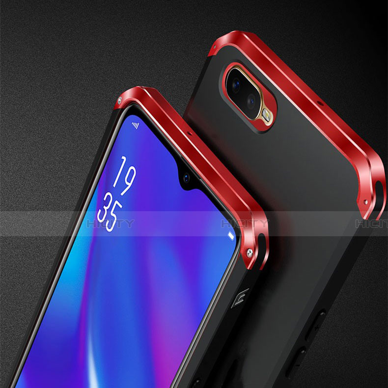 Custodia Lusso Alluminio Cover T01 per Oppo R15X