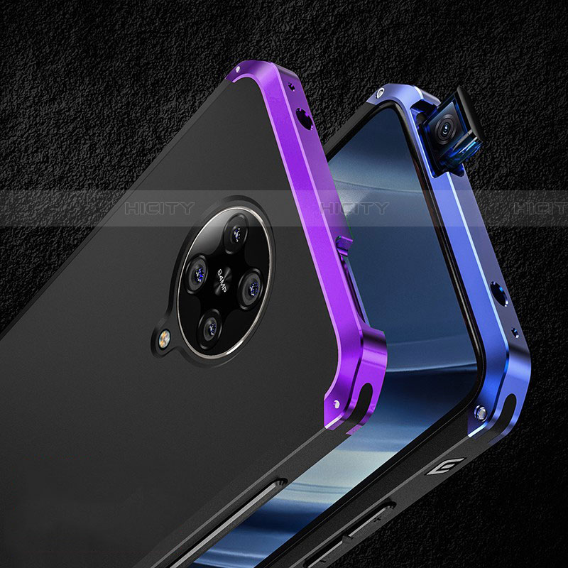 Custodia Lusso Alluminio Cover T01 per Xiaomi Redmi K30 Pro 5G