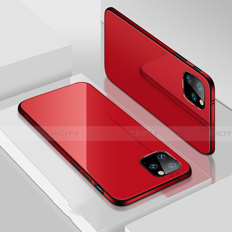 Custodia Lusso Alluminio Cover T02 per Apple iPhone 11 Pro Rosso