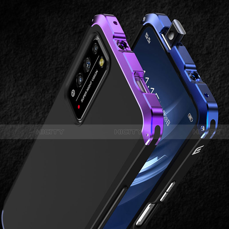 Custodia Lusso Alluminio Cover T02 per Huawei Honor X10 5G