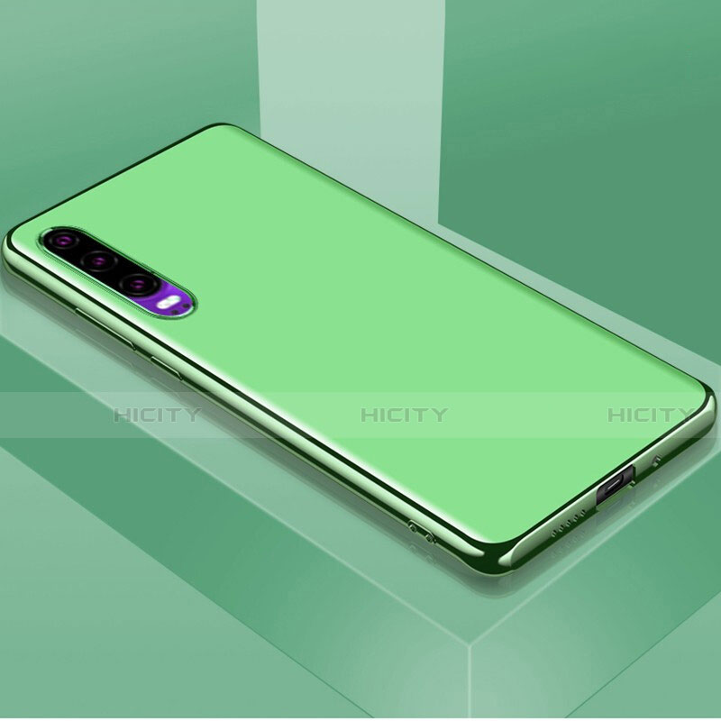 Custodia Lusso Alluminio Cover T02 per Huawei P30 Marrone