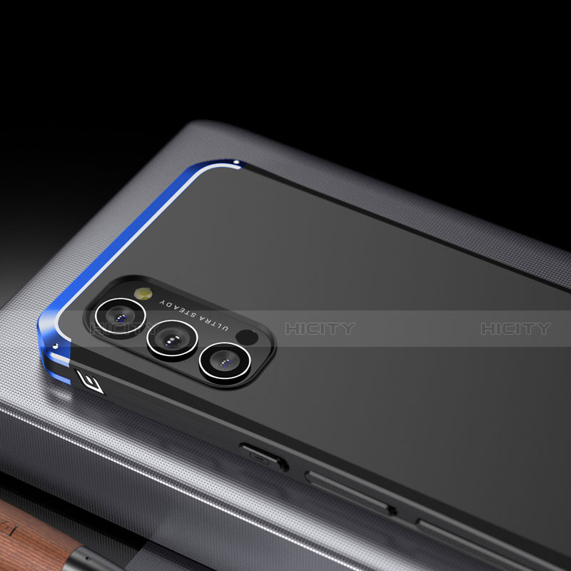 Custodia Lusso Alluminio Cover T02 per Oppo Reno4 Pro 5G