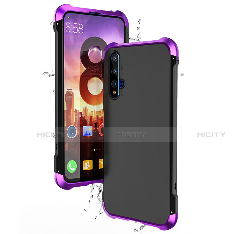 Custodia Lusso Alluminio Cover T03 per Huawei Honor 20