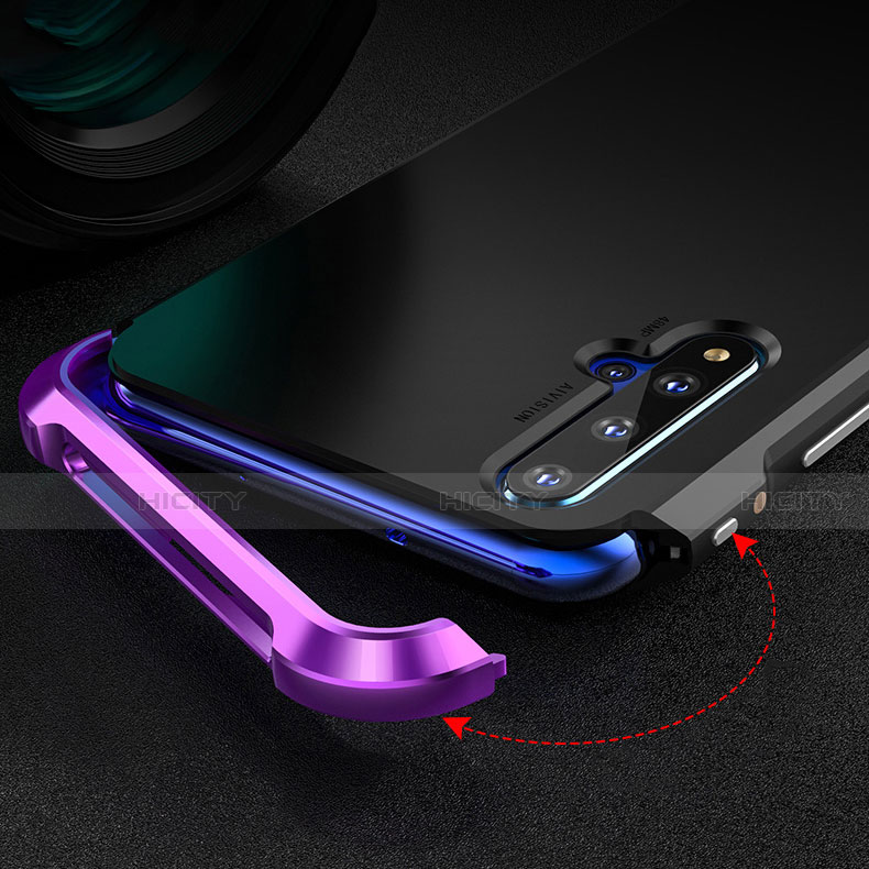 Custodia Lusso Alluminio Cover T03 per Huawei Honor 20