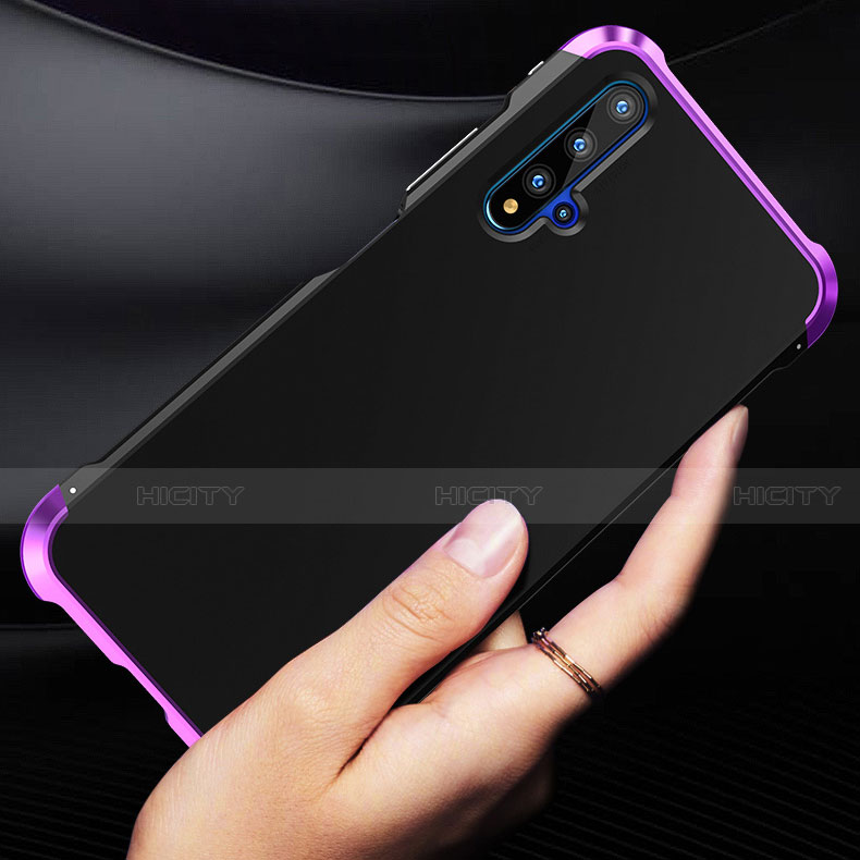 Custodia Lusso Alluminio Cover T03 per Huawei Honor 20S