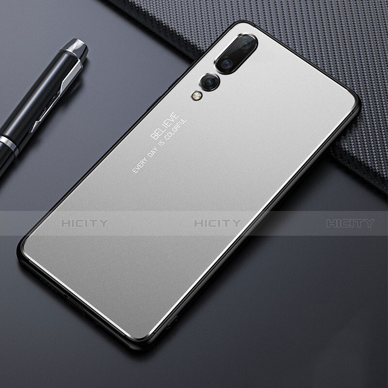 Custodia Lusso Alluminio Cover T03 per Huawei P20 Pro