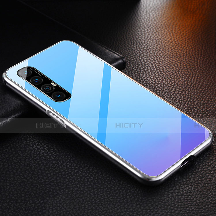 Custodia Lusso Alluminio Cover T04 per Oppo Reno3 Pro