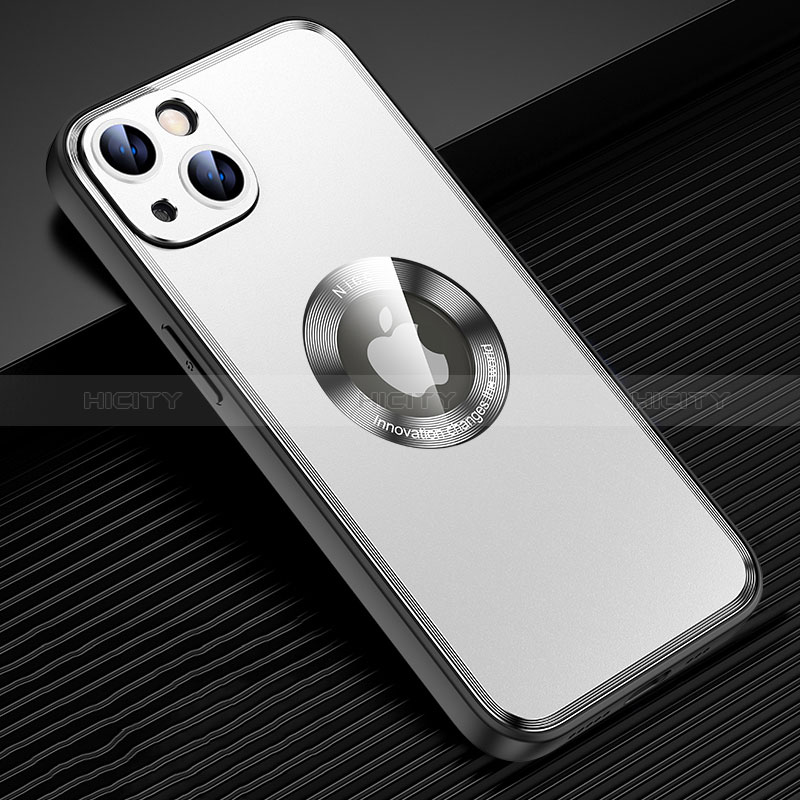 Custodia Lusso Alluminio e Silicone Laterale Cover con Mag-Safe Magnetic JL2 per Apple iPhone 13