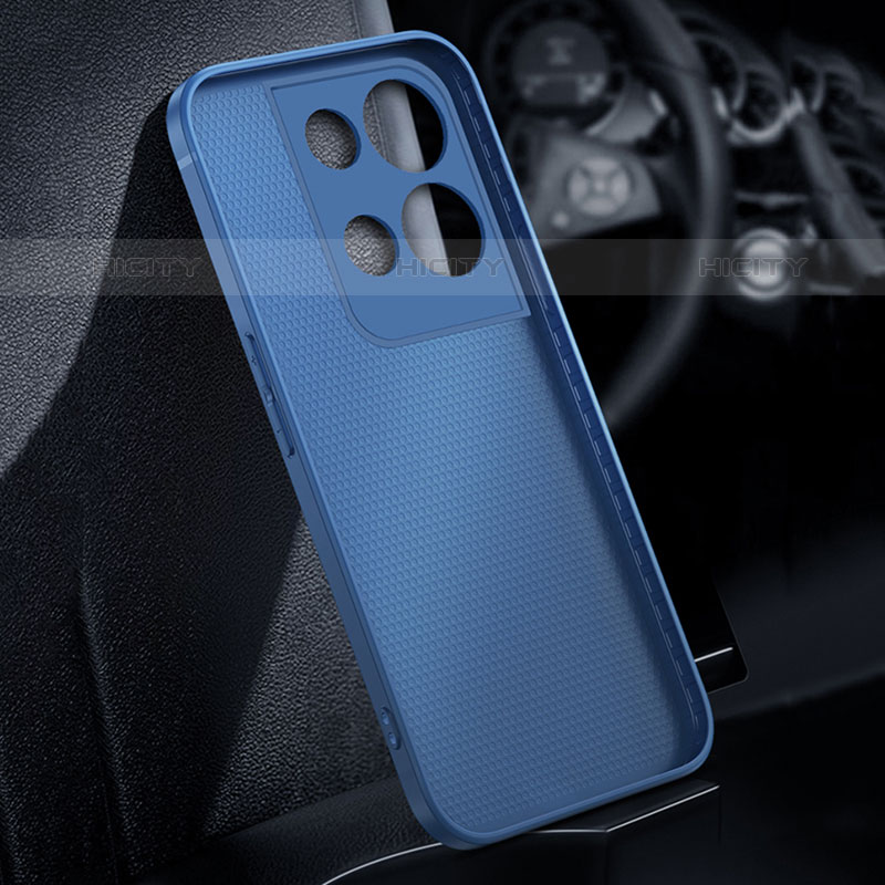 Custodia Lusso Alluminio e Silicone Laterale Cover J01 per Oppo Reno8 Pro+ Plus 5G