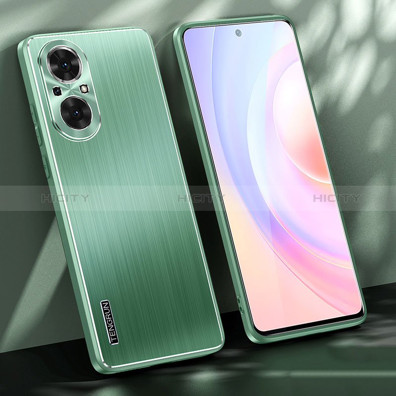 Custodia Lusso Alluminio e Silicone Laterale Cover JL1 per Huawei Nova 9 SE