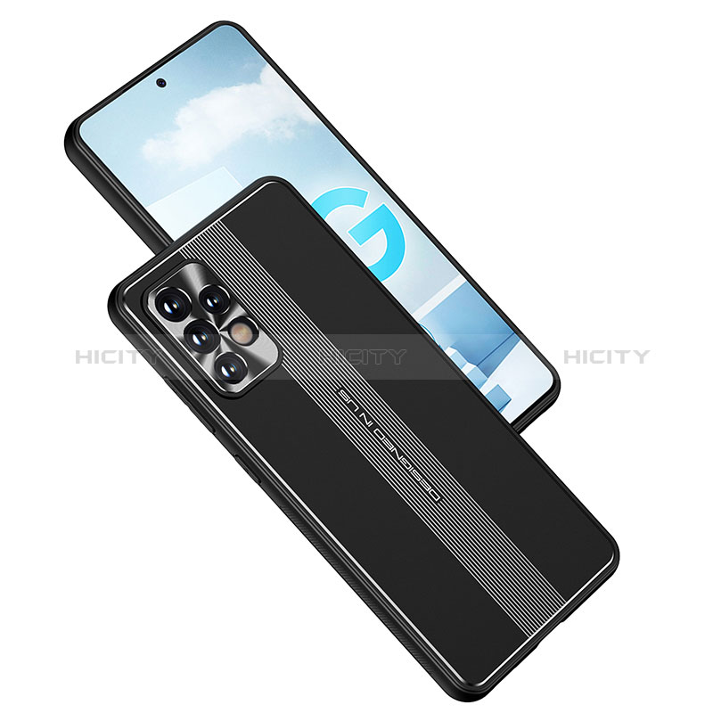 Custodia Lusso Alluminio e Silicone Laterale Cover JL1 per Samsung Galaxy A52s 5G