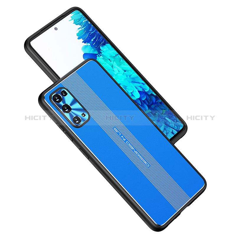 Custodia Lusso Alluminio e Silicone Laterale Cover JL1 per Samsung Galaxy S20 FE (2022) 5G