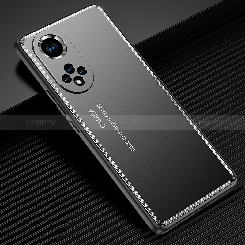 Custodia Lusso Alluminio e Silicone Laterale Cover JL2 per Huawei Honor 50 Pro 5G