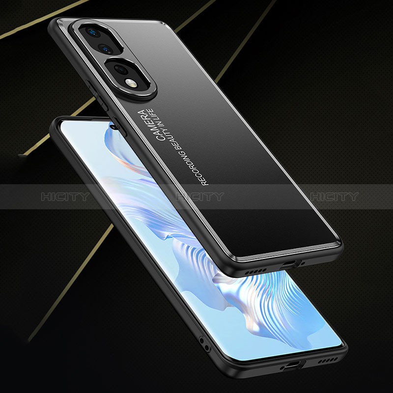 Custodia Lusso Alluminio e Silicone Laterale Cover JL2 per Huawei Honor 80 Pro 5G