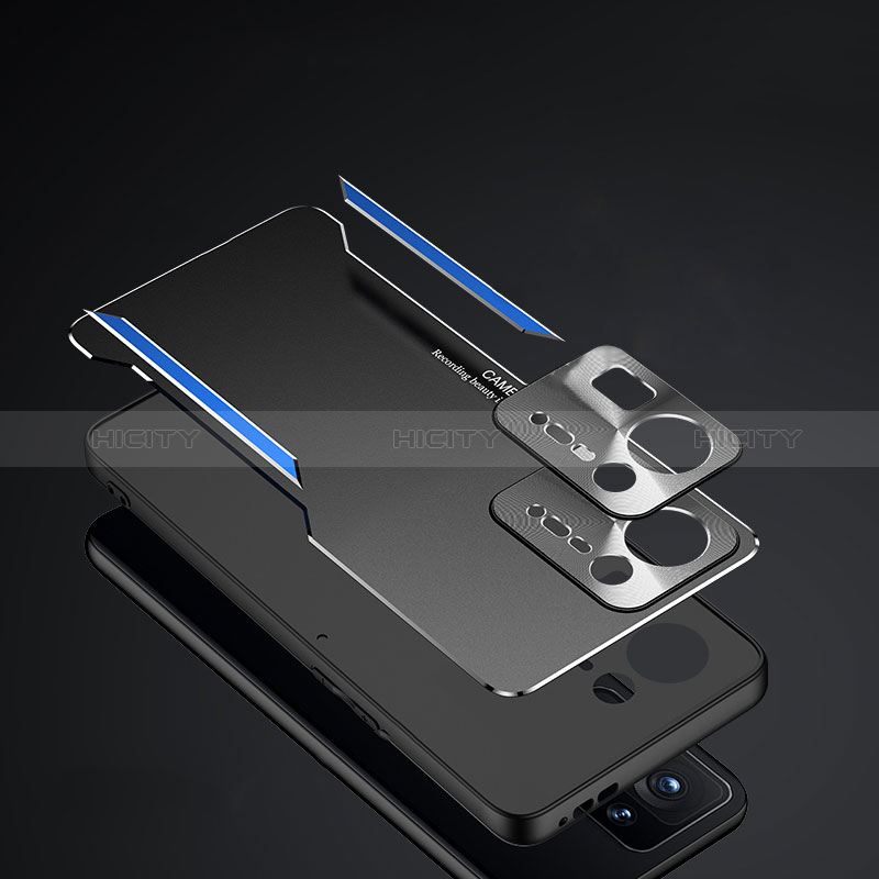 Custodia Lusso Alluminio e Silicone Laterale Cover JL2 per Xiaomi Mi Mix 4 5G