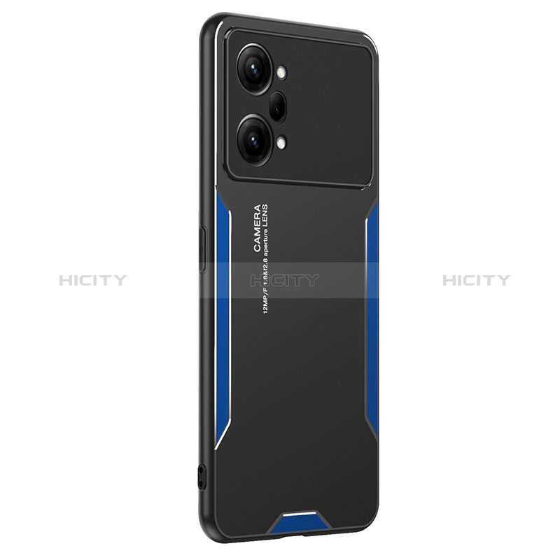 Custodia Lusso Alluminio e Silicone Laterale Cover PB1 per Oppo K10 Pro 5G